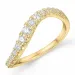 diamant ring i 14 karat guld 0,401 ct