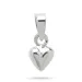 5,5 x 8,5 mm hjerte vedhæng i sølv - Amoré