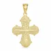 18 x 30 mm dagmarkors i 14 karat guld