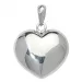 29 mm hjerte vedhæng i sølv