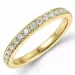 Diamantring i 14 karat guld 0,26 ct