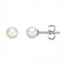 5 mm Scrouples runde perle øreringe i sølv