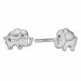 Aagaard elefant øreringe i sølv