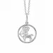 Aagaard stjernetegn skytten vedhæng med halskæde i sølv