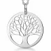 25 mm Støvring Design livets træ Halskæde med vedhæng i sølv