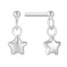 Støvring Design stjerne øreringe i sølv