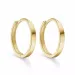 15 mm Støvring Design creoler i 8 karat guld