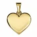 11 x 10,5 mm hjerte vedhæng i 8 karat guld - Amoré