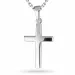 kors halskæde i sølv med vedhæng i sølv - Amoré