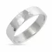 Struktureret ring i sølv