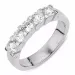 hvid zirkon ring i sølv