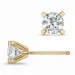 2 x 0,40 ct lab grown diamant øreringe i 9 karat guld med lab grown diamant 