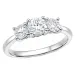 lab grown diamant ring i 14 karat hvidguld 0,50 ct 0,52 ct
