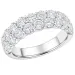 lab grown diamant ring i 14 karat hvidguld 2,5 ct