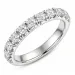 lab grown diamant ring i 14 karat hvidguld 1,0 ct