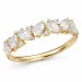 lab grown diamant ring i 14 karat guld 0,94 ct 0,05 ct