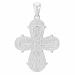 18,5 x 23,5 mm dagmarkors vedhæng i sølv - Amoré