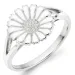 11 mm marguerit ring i sølv - Marie