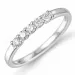 Diamant alliancering i 14 karat hvidguld 0,33 ct