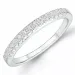 Diamant alliancering i 14 karat hvidguld 0,26 ct