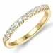 Diamant alliancering i 14 karat guld 0,25 ct