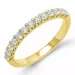 Diamant alliancering i 14 karat guld 0,51 ct