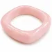 lyserød bangle i resin - AURA
