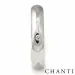 Vielsesring i 14 karat hvidguld 0,025 ct