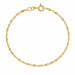 BNH singaporearmbånd i 8 karat guld 18,5 cm x 1,5 mm