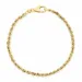 BNH cordelarmbånd i 8 karat guld 17 cm x 3,2 mm