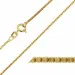 BNH veneziakæde i 14 karat guld 50 cm x 1,3 mm