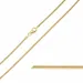 BNH slangekæde i 8 karat guld 50 cm x 1,2 mm