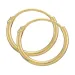 13 mm BNH creoler i 8 karat guld