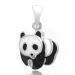 panda vedhæng i sølv