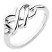 infinity ring i sølv - Amoré