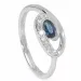 oval ring i sølv