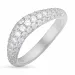 zirkon ring i sølv