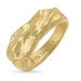 ring i forgyldt messing - Lumé Etched