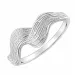 ring i forsølvet messing - Lumé Etched