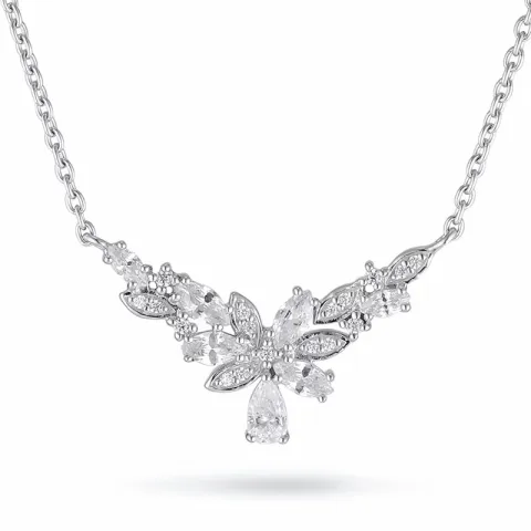 Elegant zirkon halskæde