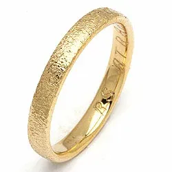 Vielsesring fra randers sølv i 14 karat guld