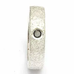 Vielsesring fra randers sølv i sølv 0,10 ct