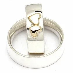 Vielsesringe fra randers sølv i sølv og alm. guld