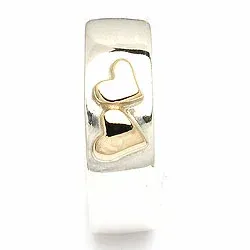 Vielsesring fra randers sølv i sølv og alm. guld