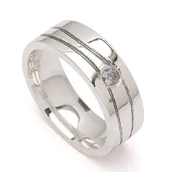 Vielsesring fra randers sølv i sølv