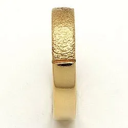 Vielsesring fra randers sølv i 8 karat guld