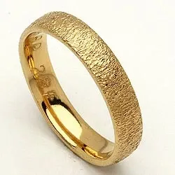 Vielsesring fra randers sølv i 8 karat guld