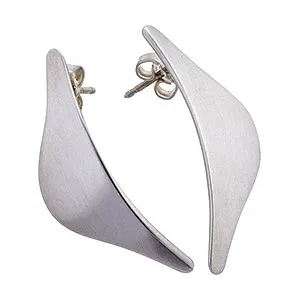 Lange Randers Sølv øreringe i sølv