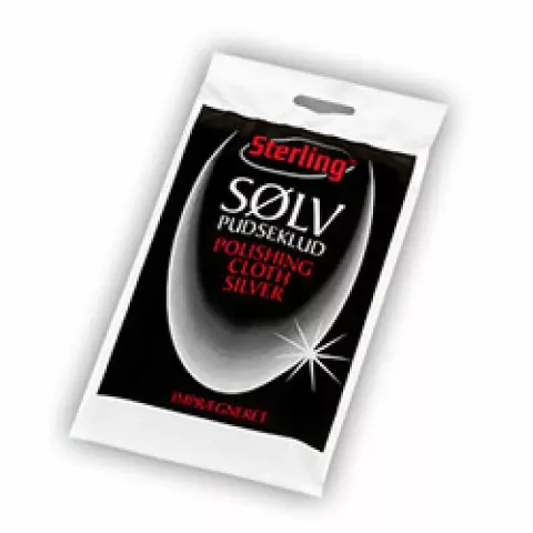 Pudseklud til guld og sølvsmykker.