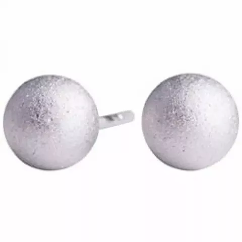 6 mm Nordahl Andersen kugle øreringe i sølv